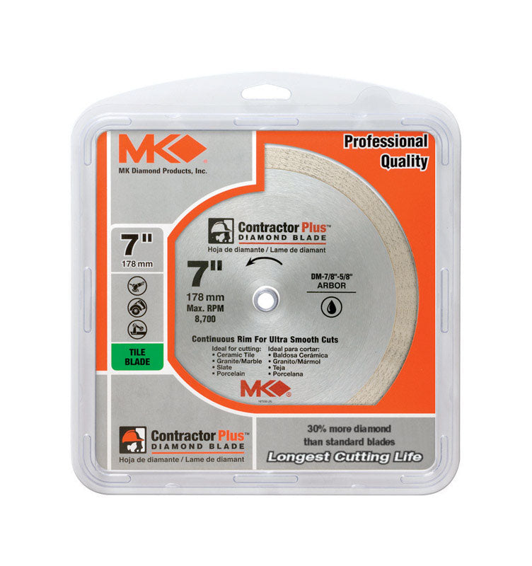 M.K. Diamond, Lame diamantée 7" Con humide