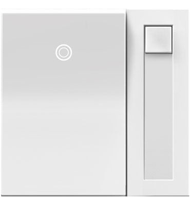 PASS & SEYMOUR, Legrand Adorne White 450 W Paddle Dimmer Switch 1 pk