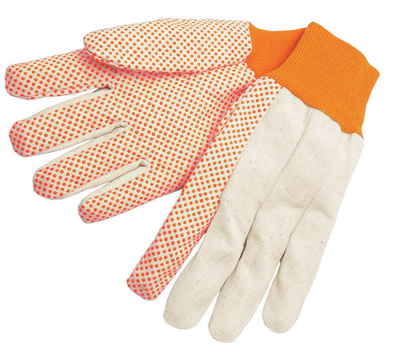 WEST CHESTER HOLDINGS INC, MCR Safety Gants unisexe à pois Orange L 1 paire