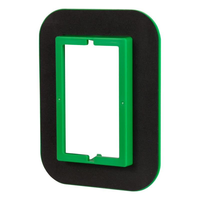 SOUTHWIRE RETAIL SALES, Madison Electric Draft Seal Kit de joint d'étanchéité rectangulaire en PVC noir/vert