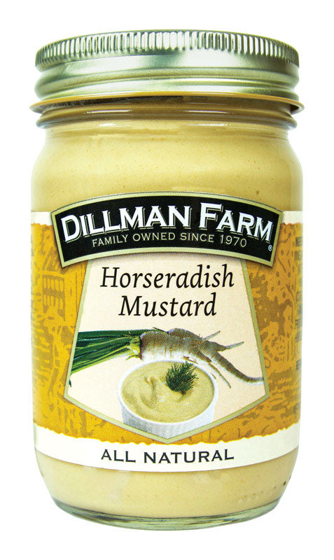 DILLMAN FARM INC, Moutarde au raifort de la ferme Dillman (pot de 13 oz)