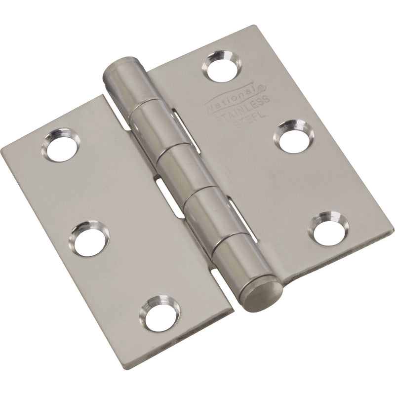 NATIONAL MFG SALES CO, National Hardware 2-1/2 in. L Charnière de porte 2 pk