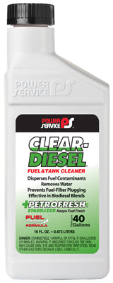 Service d'électricité, Nettoyant pour réservoir et carburant diesel, 16-oz.