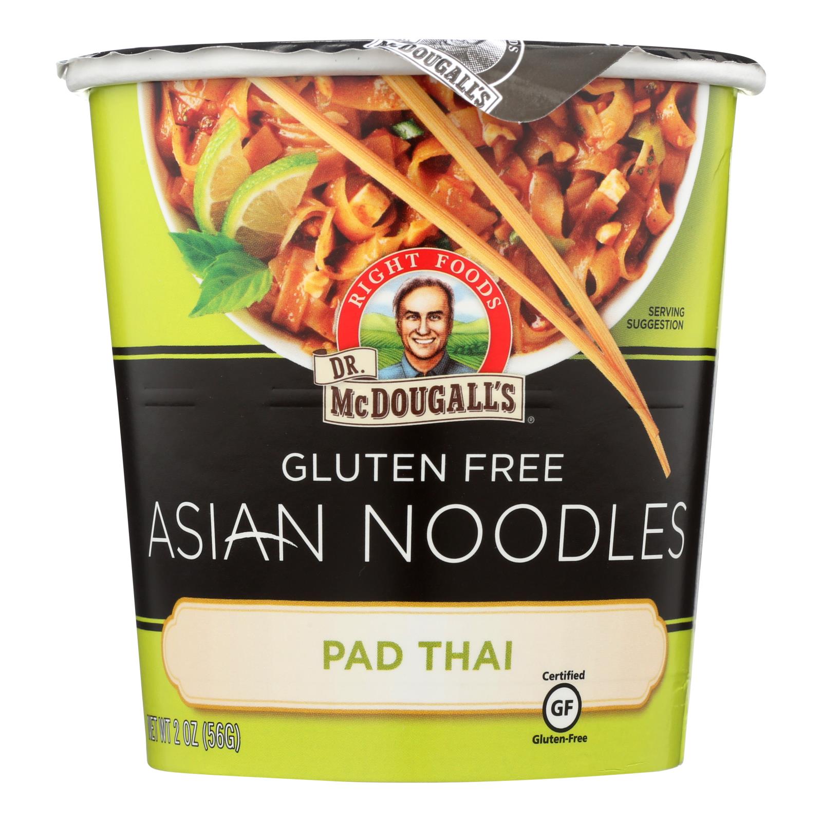 Dr. Mcdougall'S, Nouilles asiatiques Pad Thai du Dr McDougall - caisse de 6 - 2 oz (paquet de 6)