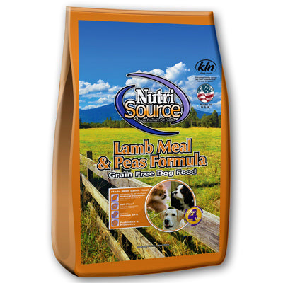 NutriSource, Nourriture pour chien, agneau, 5-Lbs.