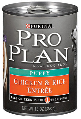 PRO PLAN, Nourriture pour chien, chiot, poulet/riz, 13 onces