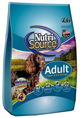 NutriSource, Nourriture sèche pour chiens, adulte, poulet, 6.6-Lbs.