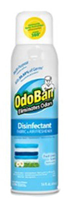 OdoBan, OdoBan Fresh Linen Scent Désinfectant Tissu et Rafraîchisseur d'air 14.6 oz (Pack de 12)