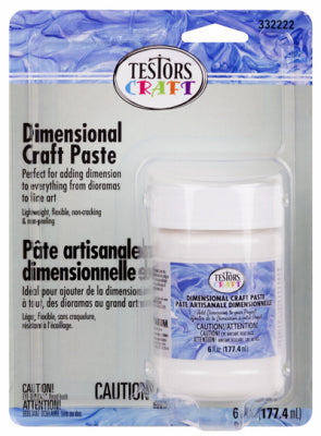 Testors, Pâte artisanale dimensionnelle, 6 oz (paquet de 4)