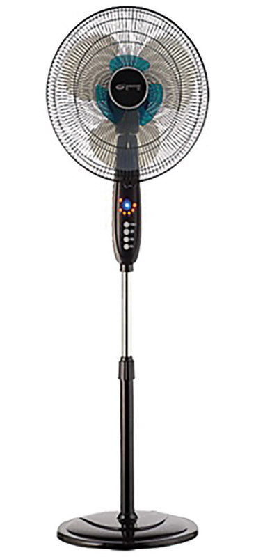 ACE TRADING - GI 4, Polar Aire 53 in. H X 16 in. D 3 speed Oscillating Dual Blade Stand Fan