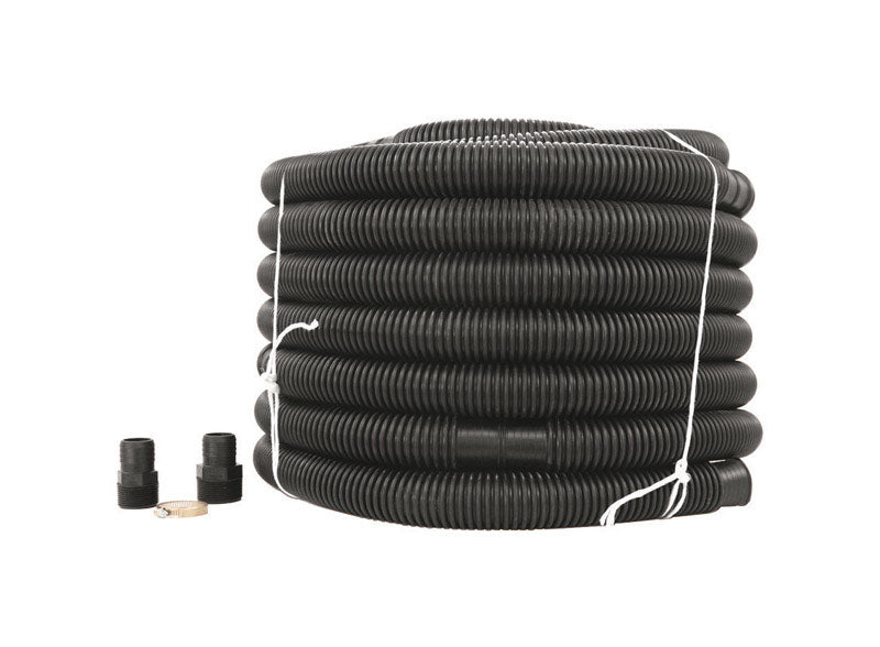 PRINSCO INC, Prinsco Plastic Discharge Hose Kit 96 L ft. x 1-1/4 Dia. in. for Sump Pumps (Kit de tuyau d'évacuation en plastique 96 L ft. x 1-1/4 Dia. in. pour pompes de puisard)