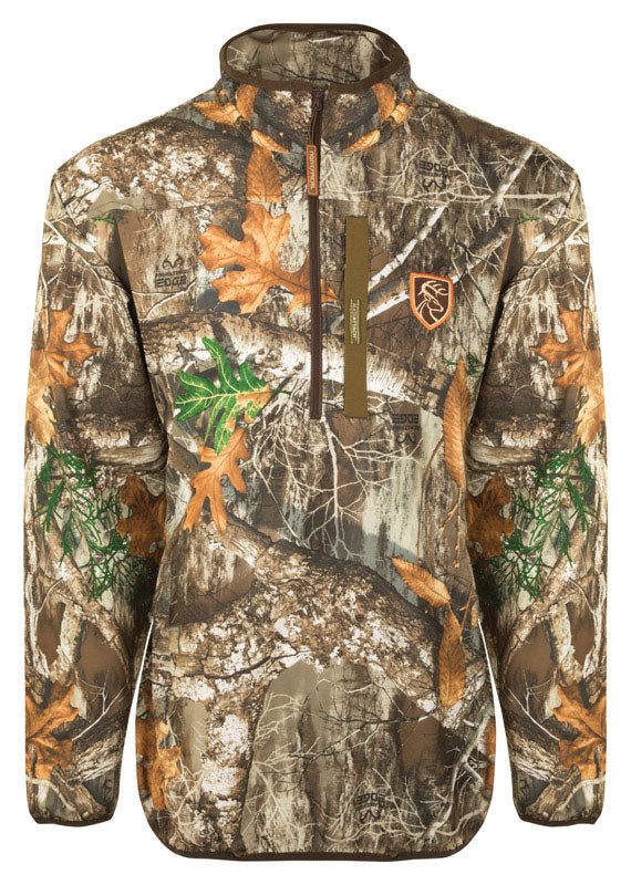 ICON OUTDOORS LLC, Pull Drake Camo Tech L à manches longues pour hommes Realtree Edge