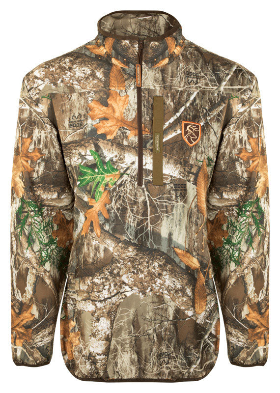 ICON OUTDOORS LLC, Pull Drake Camo Tech M à manches longues pour hommes Realtree Edge