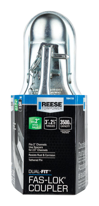 Reese, Reese Towpower 3500 lb. cap. 2 in. Coupleur double