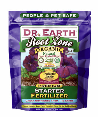 DR EARTH INC, Root Zone Organic Granules Plant Food 4 lb