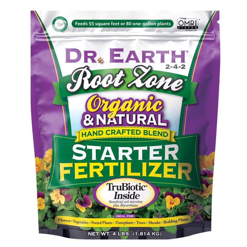 DR EARTH INC, Root Zone Organic Granules Plant Food 4 lb