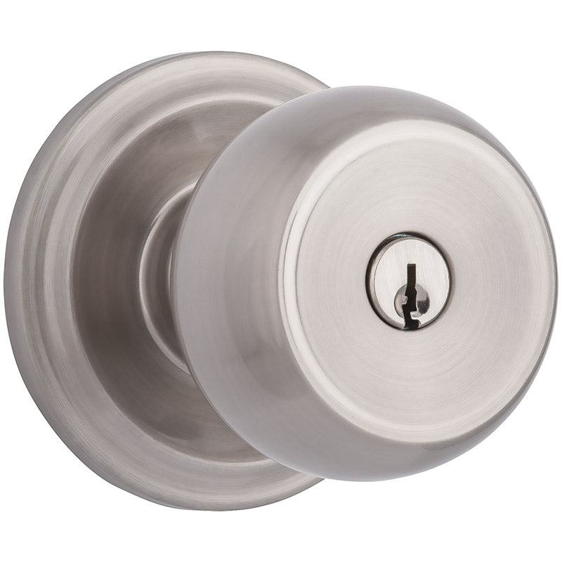 HAMPTON PRODUCTS INTERNATIONAL, Serrure à cylindre simple en nickel satiné KW1 1.75 in.