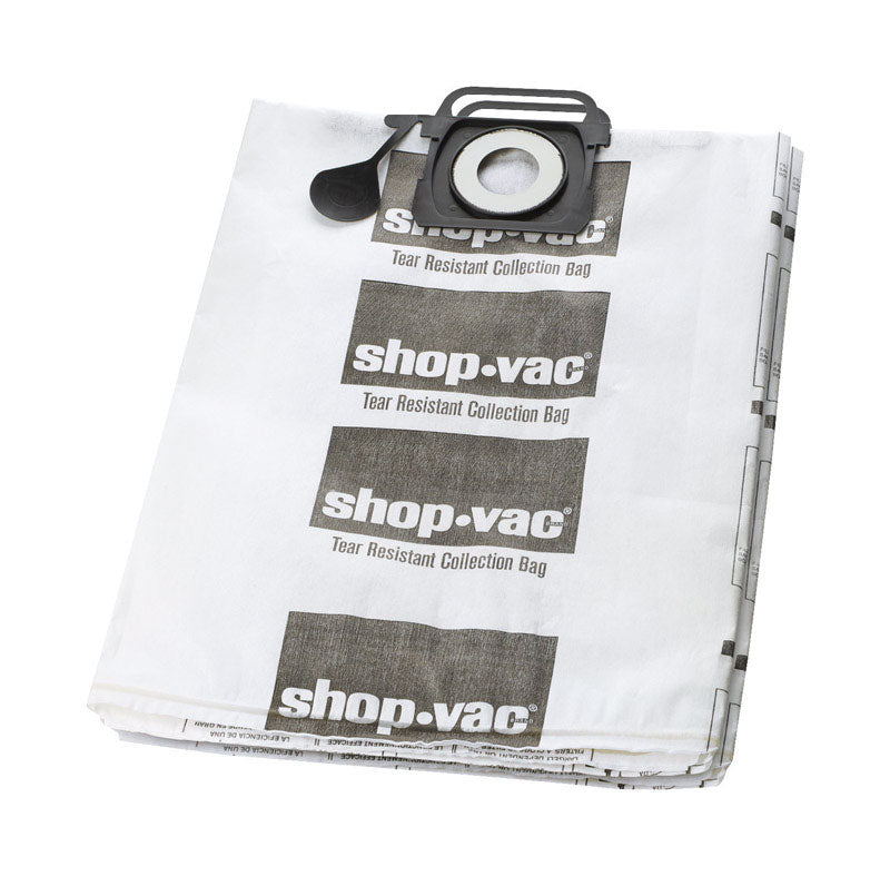 SHOP-VAC CORP, Shop-Vac 12.5 in. L x 0.5 in. W Sac pour aspirateur à sec 5-10 gal. 2 pk