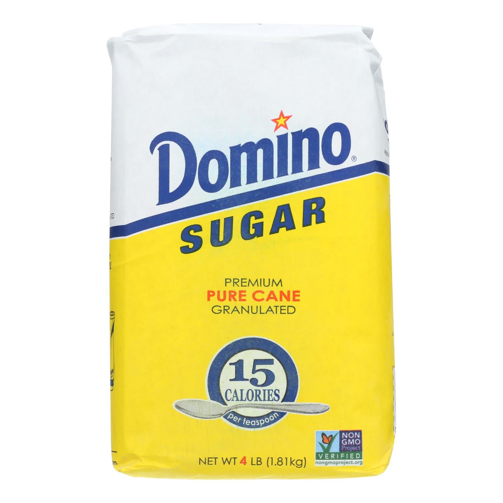 Domino, Sucre Domino - Pure Cane - Caisse de 10 - 4 Lb (Pack de 10)