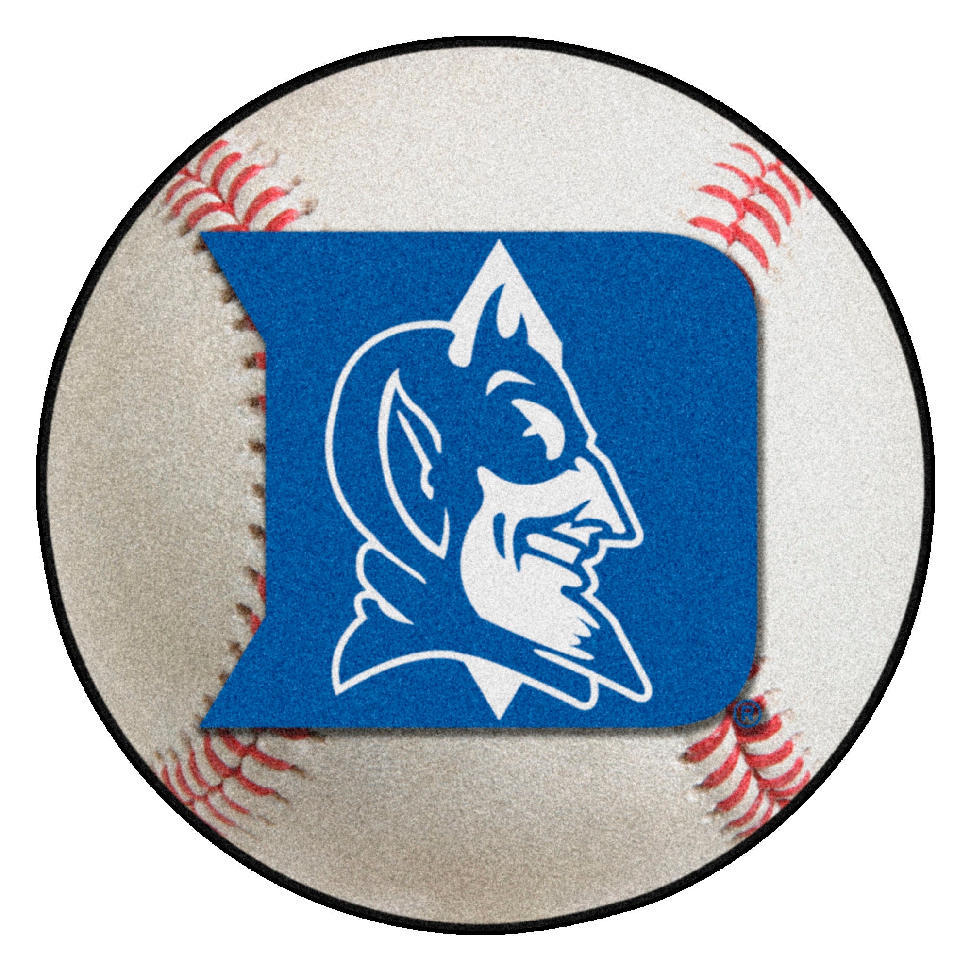 FANMATS, Tapis de baseball des Blue Devils de Duke University - 27in. Diamètre