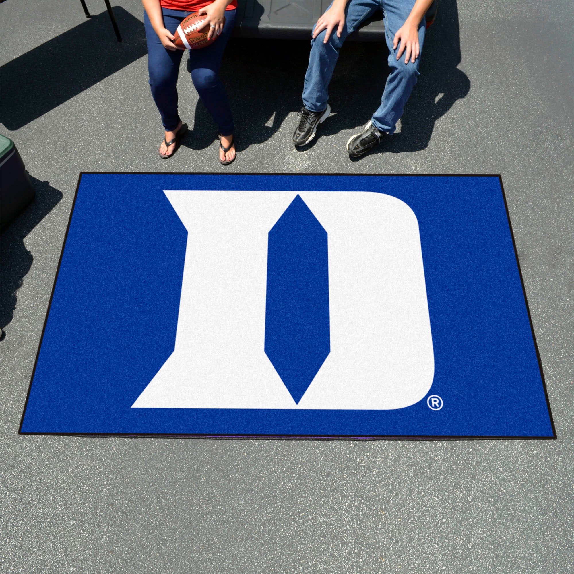 FANMATS, Tapis de l'Université Duke - 5ft. x 8ft.