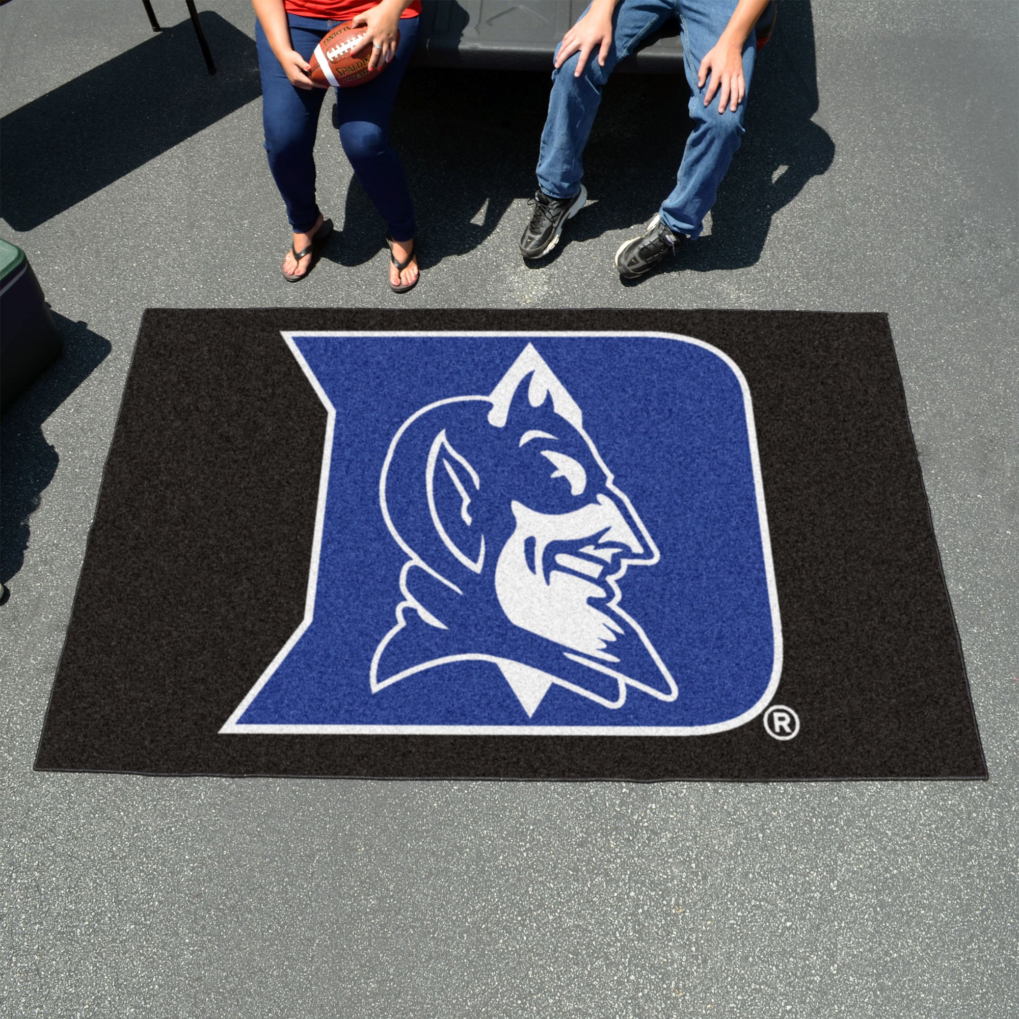 FANMATS, Tapis de sol Duke University Blue Devils - 5ft. X 8ft.