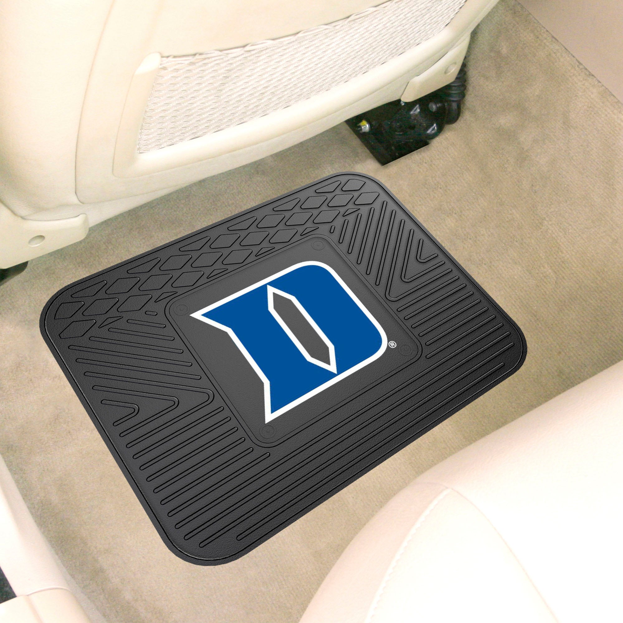 FANMATS, Tapis de voiture pour siège arrière de l'Université Duke - 14in. X 17in.