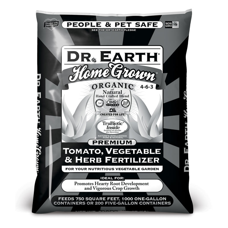 DR EARTH INC, Terre Dr. Engrais biologique pour légumes et fines herbes 4-6-3 50 lb