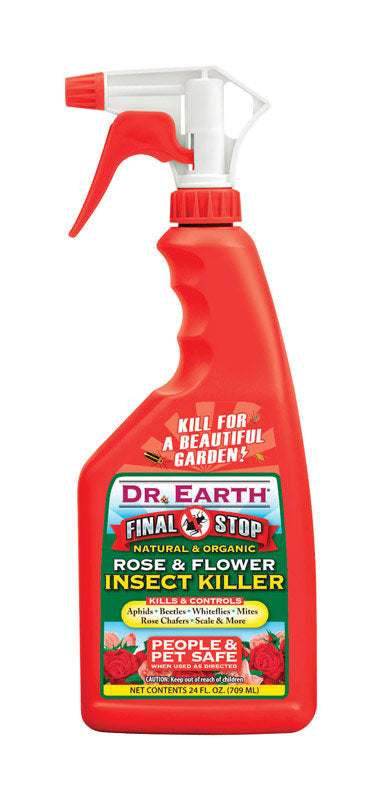 DR EARTH INC, Terre Dr. Final Stop Rose & Flower Organic Insect Killer Liquid 24 oz