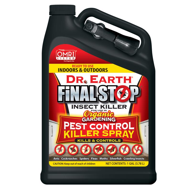 DR EARTH INC, Terre Dr. Final Stop insecticide liquide biologique 1 gal (paquet de 4)