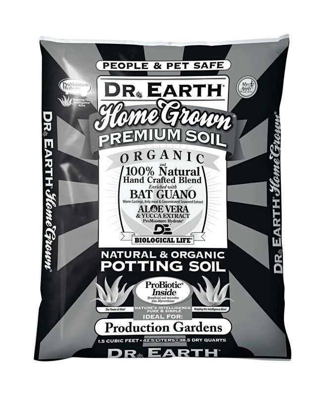 DR EARTH INC, Terre Dr. Home Grown Organic Herb and Vegetable Potting Soil 1.5 ft