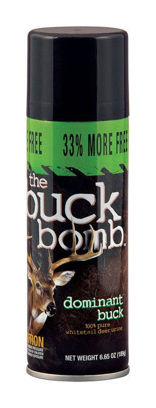 La bombe Buck, The Buck Bomb Animal Attractant Spray For Deer 6.65 oz.