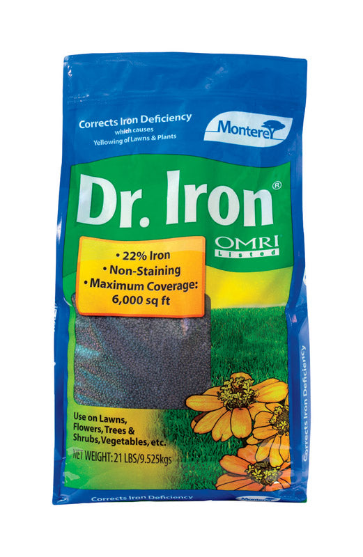 Monterey, Traitement au fer organique Dr. Iron 6000 sq. ft. 21 lb.