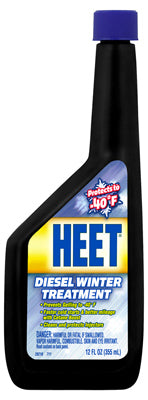 HEET, Traitement d'hiver pour diesel, 12-oz.