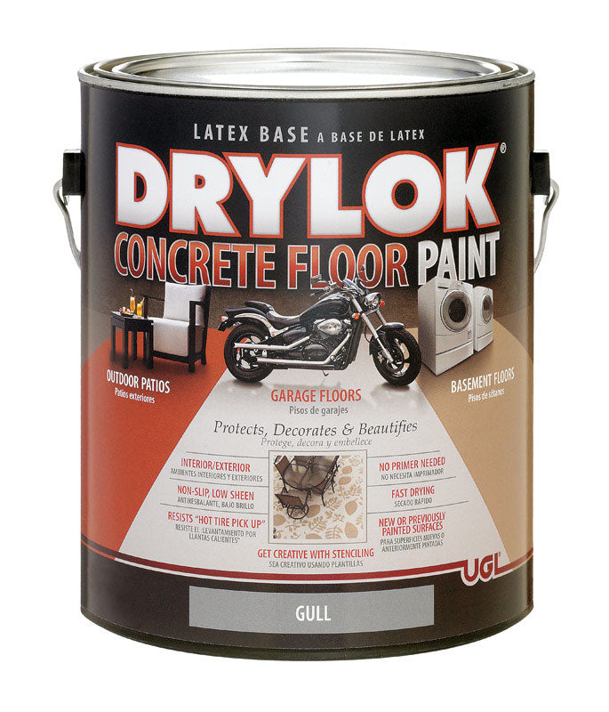 Drylok, Ugl 29613 1 Gallon Gull Drylok® Peinture au latex pour sols en béton (Pack de 2)