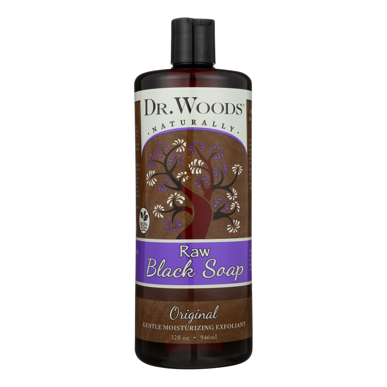 Dr. Woods, Woods Pure Black Soap - 32 fl oz